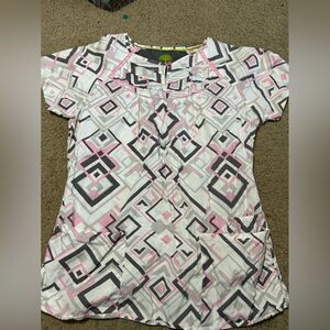 Healing Hands Scrub Top